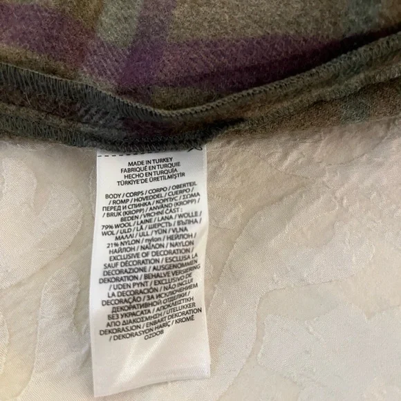 Ralph Lauren Multicolor Plaid Mini Skirt with Fringe - Picture 5 of 5